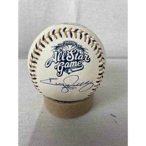 Jimmy Rollins signed autographed 2002 All Star Game Ball JSA #WPP021382 - Picture 2 of 3